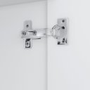 Ver mais imagens de Guarda Roupa para Bebê Quarto Infantil 6 Portas 2 Gavetas Branco Flex 100% MDP