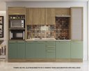 Ver imagem 1 de Armário de Cozinha Modulada Completa Reta 7 Peças 3,00m 305 Botanic Kappesberg