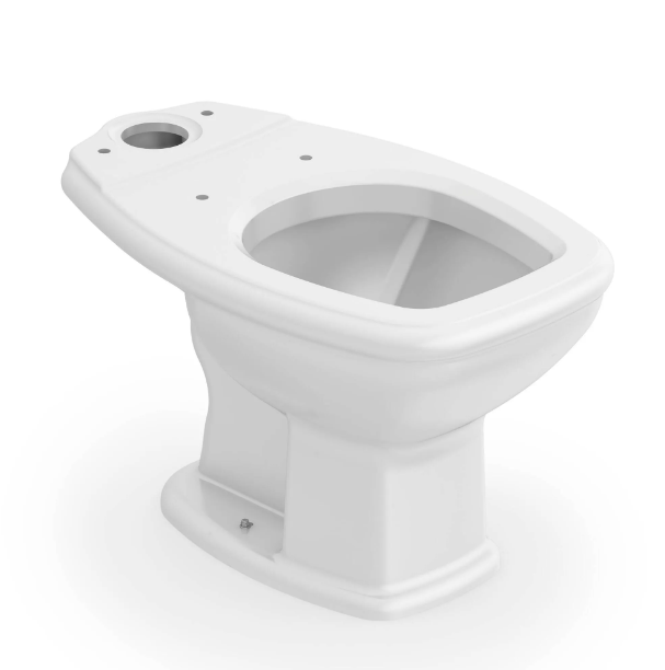Bacia para Caixa Acoplada Fit Plus Branco - Celite - 1
