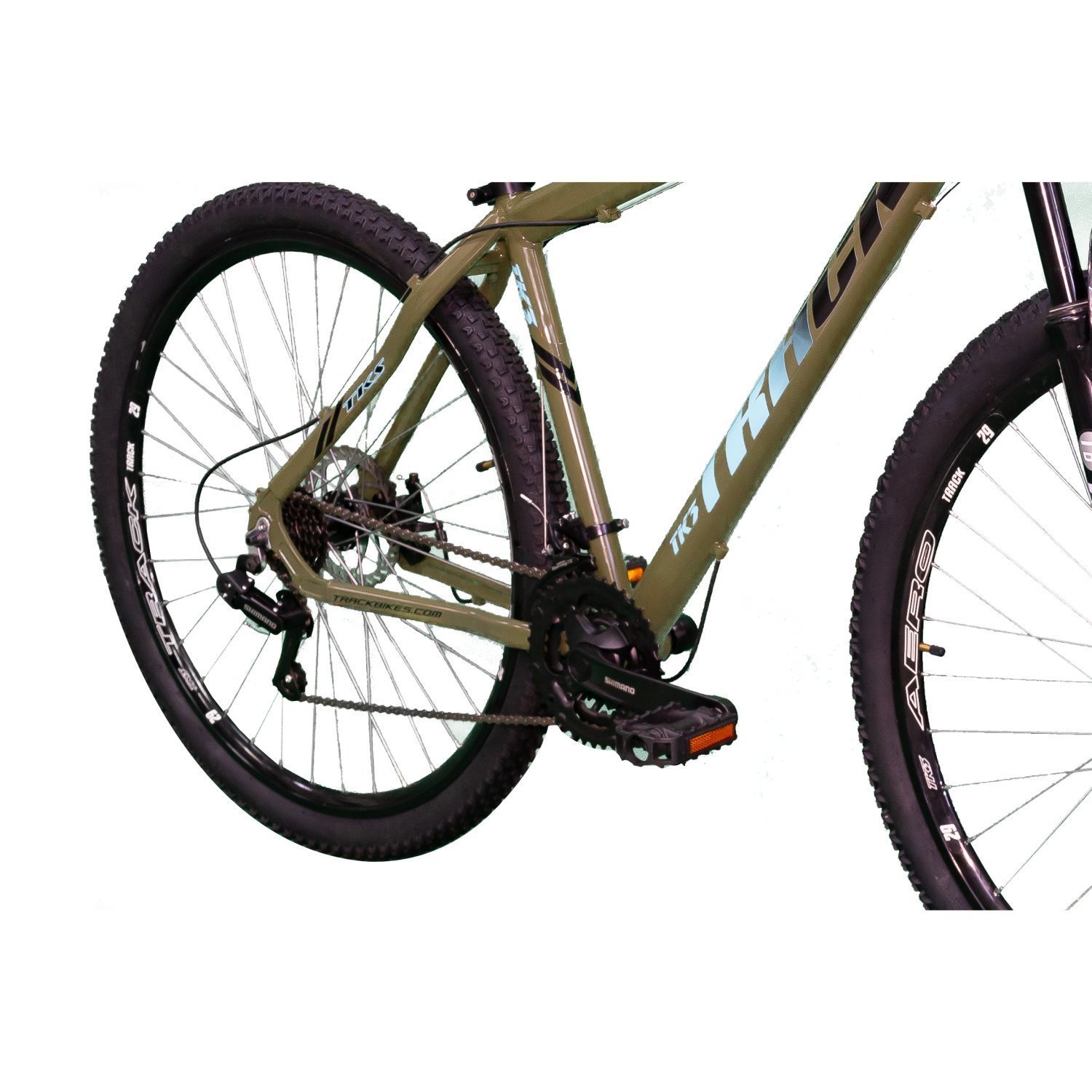 Bicicleta TKS 29 Mountain Bike Aro 29 Freio à Disco 21 Velocidades Kit Shimano TK3 Track Bikes - 5