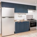 Ver imagem 2 de Cozinha Modulada 4 Peças com 3 Aéreos e Balcão 120cm Arizona CabeCasa MadeiraOriginals