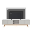 Ver imagem 3 de Bancada Fortaleza 218cm 4 Portas de Giro - Ssx Multicoisas
