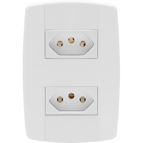Monobloco Conjunto 2 Tomadas 20a 250v Ilumi Lev - 87121