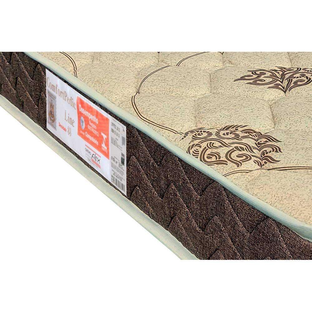 D33 Colchão Casal Orthoflex Espuma D33 Comfortpedic Line (138x188x14 ...