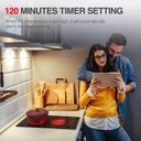Ver mais imagens de Gtkzw Cooktop Elétrico 12" 3000w com 2 Queimadores e Controle Touch (preto)