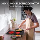Ver imagem 7 de Gtkzw Cooktop Elétrico 12" 3000w com 2 Queimadores e Controle Touch (preto)
