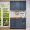 Ver imagem 2 de Cozinha Modulada 2 Peças com Balcão e Armário Aéreo Arizona CabeCasa MadeiraOriginals