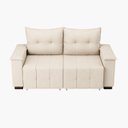 Ver imagem 6 de Sofá Retrátil e Reclinável 2 Lugares 180cm Suede Slim