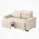 Ver imagem 4 de Sofá Retrátil e Reclinável 2 Lugares 180cm Suede Slim