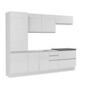 Ver imagem 4 de Cozinha Completa Mdf Madesa Acordes Frentes Branco Brilho