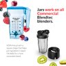 Blendtec 75 Oz Fourside Commercial Jar - Azul, 32 Oz Capacidade de Mistura - 3