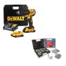 PARAFUSADEIRA FURADEIRA DCD7781D2 DEWALT + KIT DE BITS MTX - 1