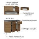Ver imagem 5 de Armário de Cozinha Compacta 165cm com Pia Rustic Emilly Madesa 09
