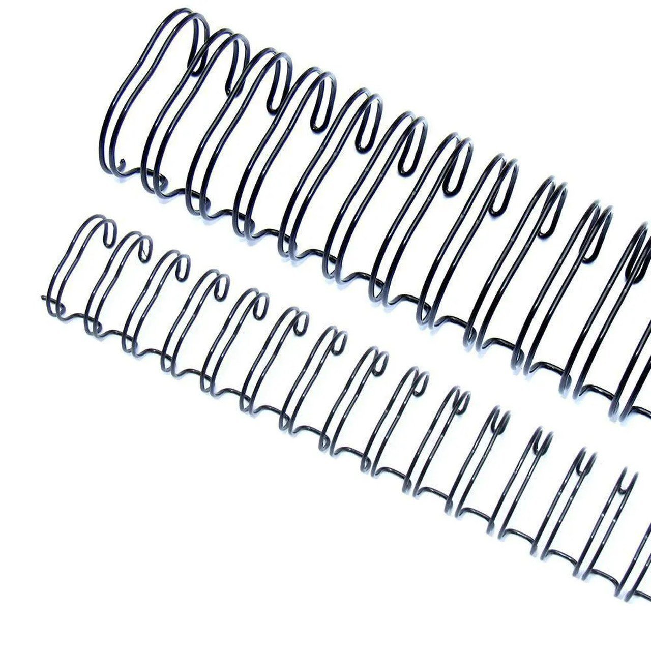 Caixa Espiral Garra Duplo Anel Wire-o 2x1 A4 1'' 200 Fls Lassane PRETA