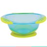 Prato Para Alimentação Infantil Com Ventosa Introdução Alimentar Bowl Multicor Buba - Azul - 5