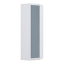 Ver imagem 1 de Guarda Roupa Modulado Alpes 1 Porta Canto Diagonal - Módulo Luciane:azul