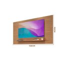 Ver imagem 4 de Painel Tv Sala 60 Polegadas Noce Esmeralda Casa D