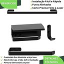 Ver imagem 5 de Kit de Acessórios para Banheiro Preto 4 Peças Fs.zmt