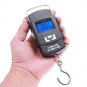Balança Digital Precisão Pesa Bolsa Sacola e Peixe até 50 Kg