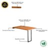 Mesa Dobrável Retrátil de Parede 120x75 Noronha - 3