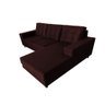 Sofá Rubi 2,10M x 1,55M + Chaise Marrom - 6
