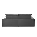 Ver imagem 7 de Sofá Retrátil e Reclinável 2 Lugares 1,70m com Molas Emília Suede Cinza Madelina Decor
