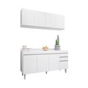 Ver imagem 1 de Armário Aéreo 160cm 4 Portas Lavinia - Ssx Multicoisas