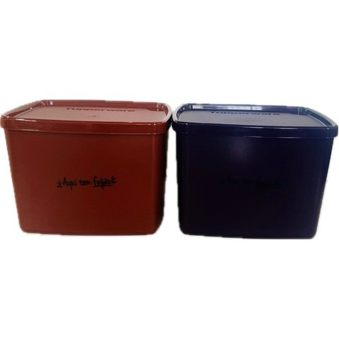 Tupperware Kit 2 Peças Jeitoso Feijoada e Jeitoso Feijão 800ml Kit 2 Peças Jeitoso Feijoada e Jeitos