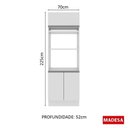 Ver mais imagens de Torre Quente glamy 2 Portas 1 Suspensa 2 Fornos madesa