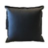 Almofada Couro Shutz 50x50: Preta - 2