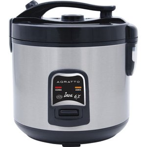 Panela de Arroz Agratto Pa6x 400w Inox 127v
