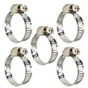 Ver imagem 1 de Abraçadeira de Metal Rosca sem Fim 3/4" Polegada 13 - 19mm Reforçada | Kaza Inteligente | Kit 05 Un