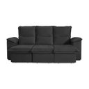Ver imagem 5 de Sofá Retrátil Reclinável America 2,30m Suede