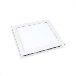 LUMINÁRIA LED FLAT DE EMBUTIR QUADRADA LUMANTI 18WLED 1350 LUMENS - 1