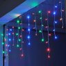 Pisca Pisca Cascata Colorido 200 Lâmpadas Led 127v 60hz Botão Ajuste Decoração Natalina Festa Natal - 3