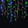 Pisca Pisca Cascata Colorido 200 Lâmpadas Led 127v 60hz Botão Ajuste Decoração Natalina Festa Natal - 2