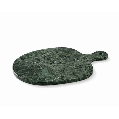 Bandeja Decorativa Mármore Verde Guatemala para Servir 30x30cm