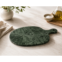 Ver imagem 2 de Bandeja Decorativa Mármore Verde Guatemala para Servir 30x30cm