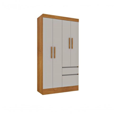 Guarda Roupa Oregon 4 Portas 2 Gavetas Tcil