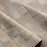 Tapete de Couro Quadriculado Off White Minuano 2,00 x 2,50 - 2