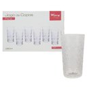 Ver imagem 2 de Jogo De Copos Floral Em Vidro 250 Ml 6 Peças Wincy