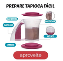 Ver imagem 2 de Tupperware Polvilhador e Tapioqueira Vinho 250g Tupperware Polvilhador e Tapioqueira Vinho 250g