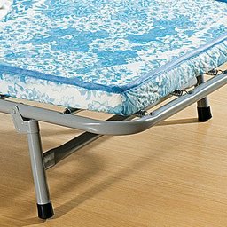 Cama Dobrável de Campanha + Colchonete Cl Hashigo 71x191x25 - 6