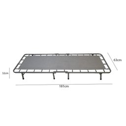 Cama Dobrável de Campanha + Colchonete Cl Hashigo 71x191x25 - 7