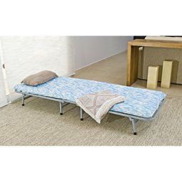 Cama Dobrável de Campanha + Colchonete Cl Hashigo 71x191x25 - 2