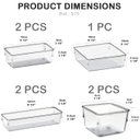 Ver imagem 6 de Organizador Modular Acrimet Gavetas Kit com 7 Potes Sor 975