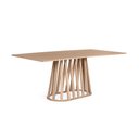 Ver imagem 1 de Mesa de Jantar Retangular 6 Lugares 160x90cm Gabi Jade - Straub Web