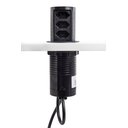 Ver imagem 5 de Torre de Tomada Totem Slim Automático 3 Tomadas 10a Preto