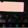 Mousepad Rosa Gamer Led Rgb 7 Cores Grande 80 X 30cm Mp48 Luuk Young - 3