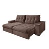 Sofá Retrátil e Reclinável 4 Lugares 250cm Velosuede Guaxupé  - 2